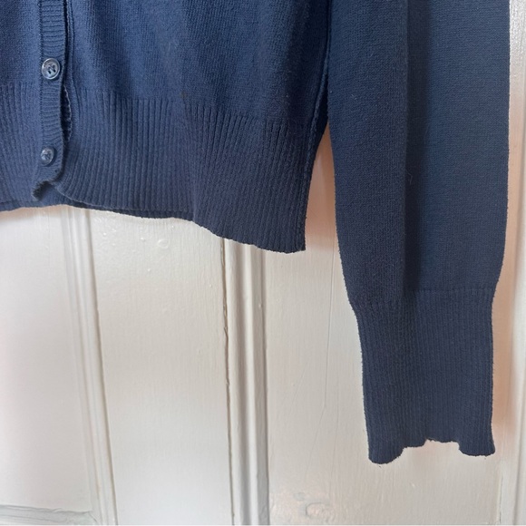 Y2K Aeropostale Navy Blue Cardigan - Picture 6 of 11